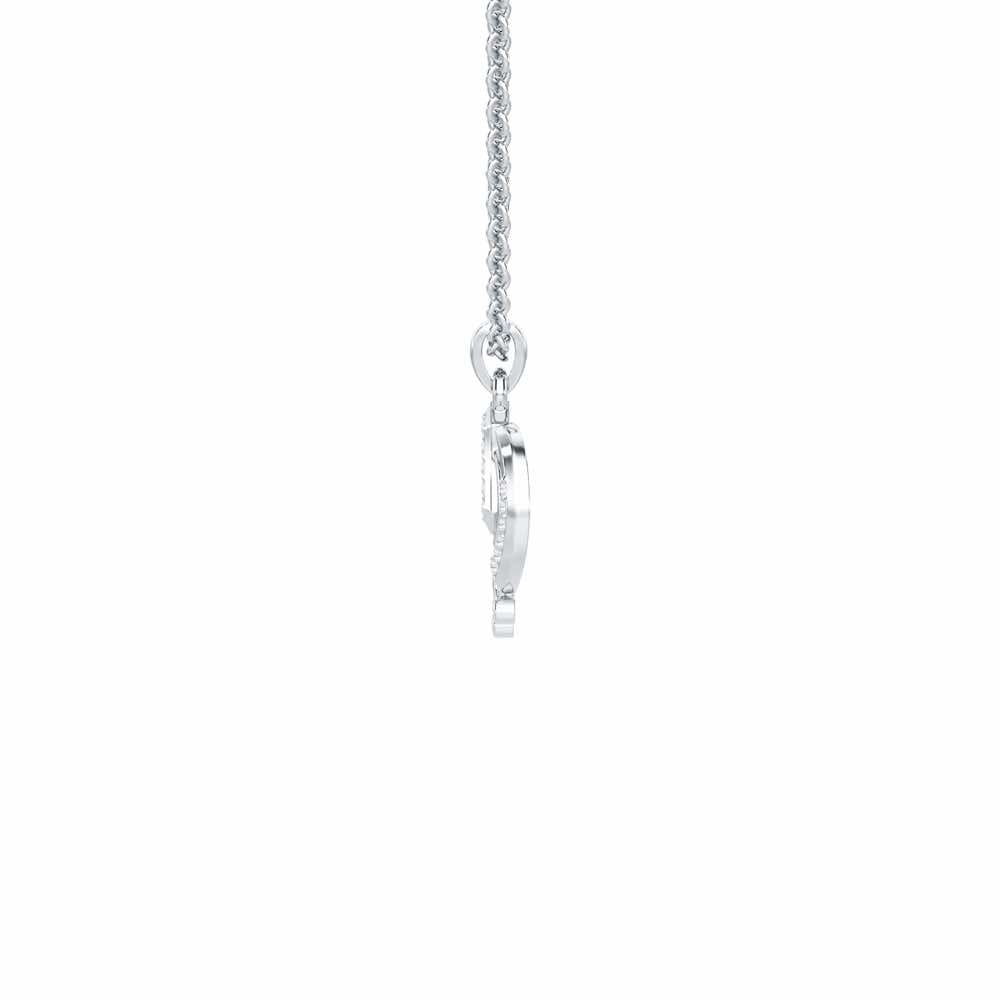 Khalsa Faith Silver Pendant - White Gold - Image 4