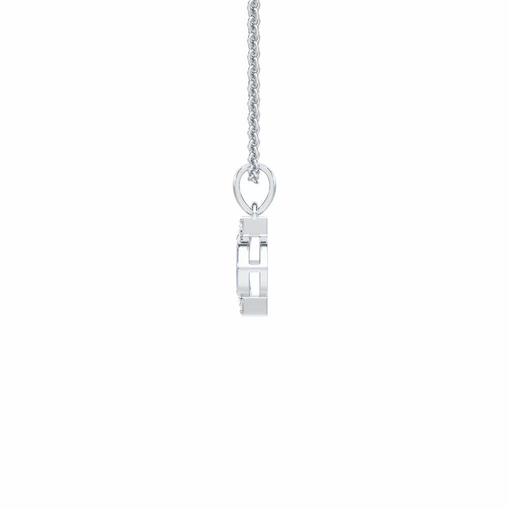 Sacred Watch Silver Pendant - White Gold - Image 4