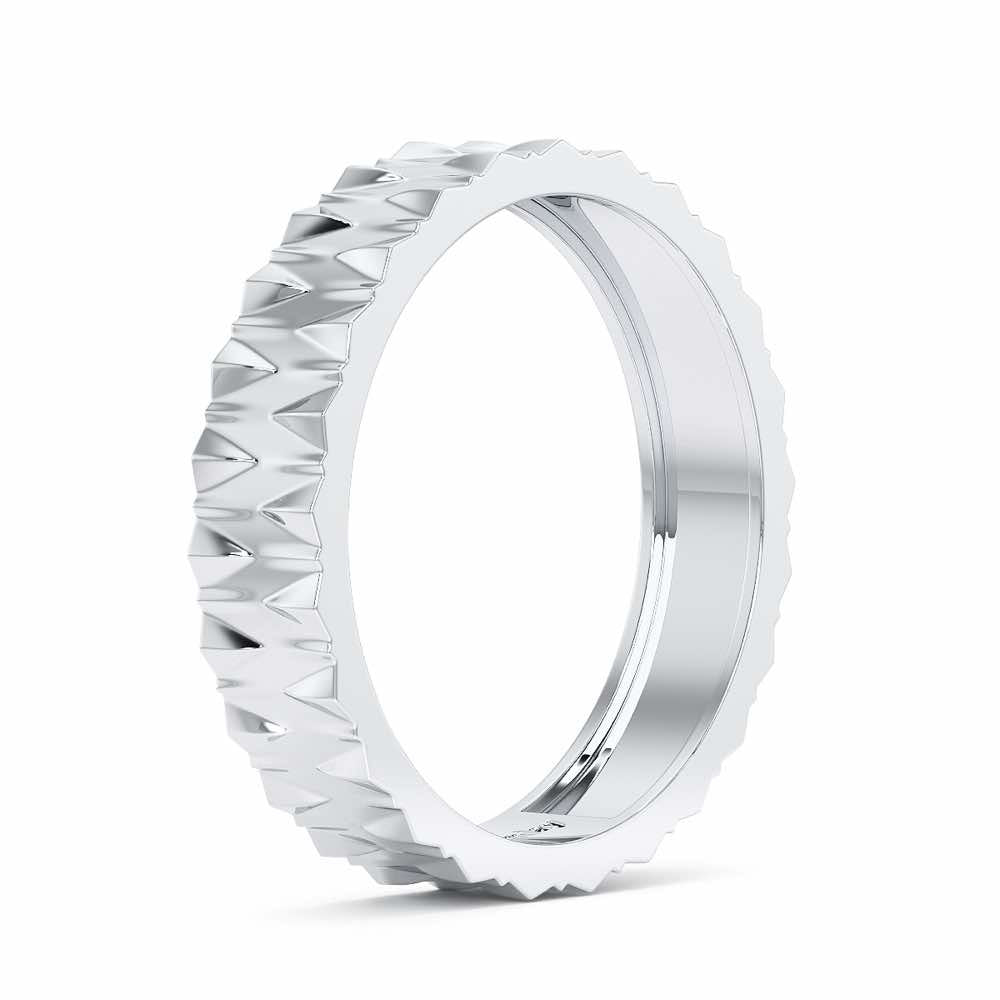 Noelle Silver Ring - White Gold - Image 4
