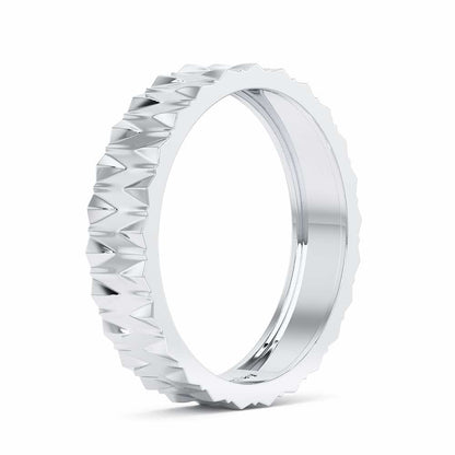 Noelle Silver Ring - White Gold - Image 4