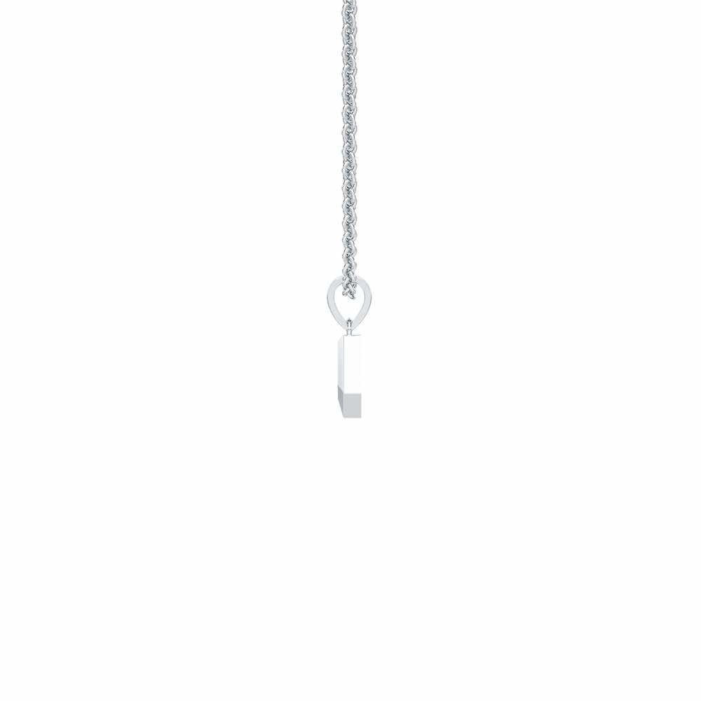 Gold Loop Gold Pendant - White Gold - Image 4