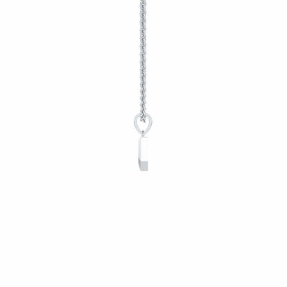 Gold Loop Gold Pendant - White Gold - Image 4