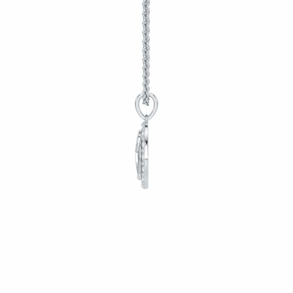 Khalsa Blessing Silver Pendant - White Gold - Image 4