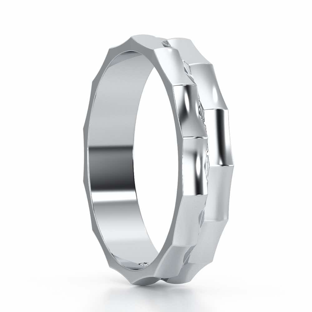 Odessa Silver Ring - White Gold - Image 4