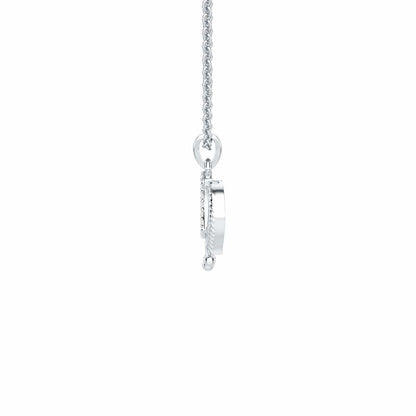 Khalsa Pure Silver Pendant - White Gold - Image 4