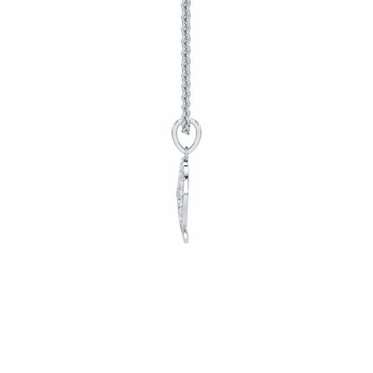 Khalsa Eternal Silver Pendant - White Gold - Image 4