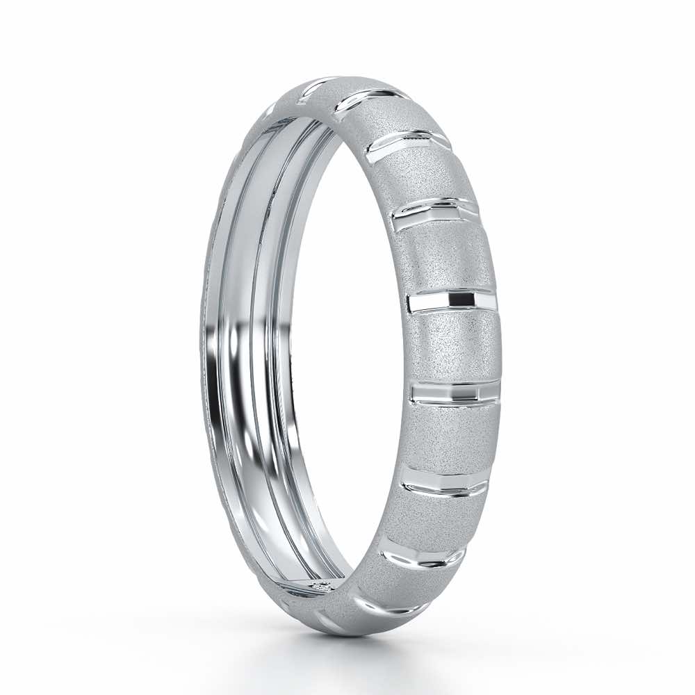 Adeline Silver Ring - White Gold - Image 4