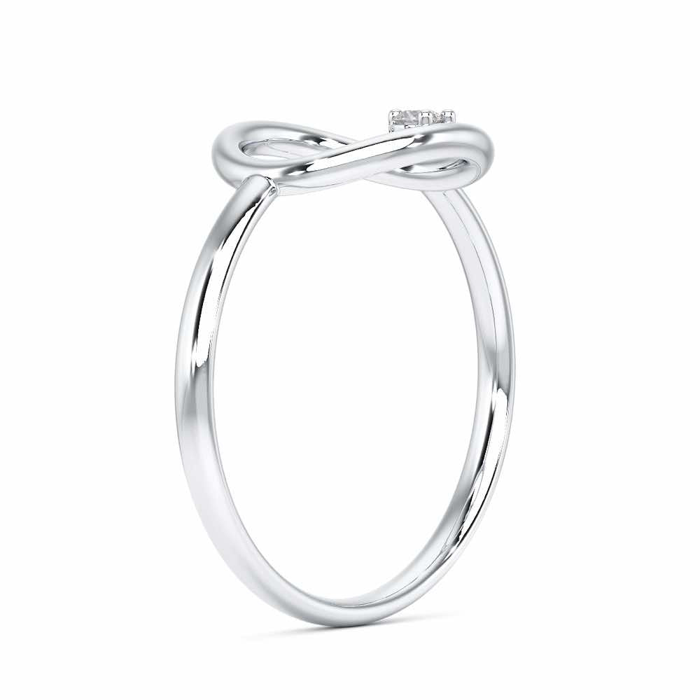 Sunray Sunray Silver Ring - White Gold - Image 4