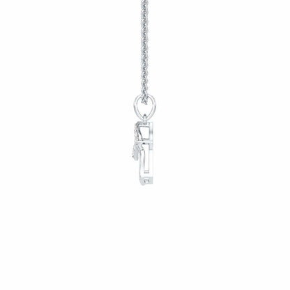 Silver Mist Silver Pendant - White Gold - Image 4