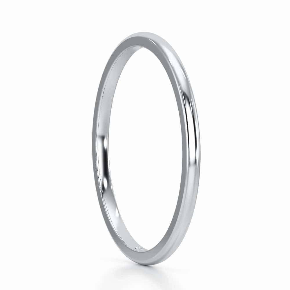 Eternal Glow Women Silver Ring - White Gold - Image 4