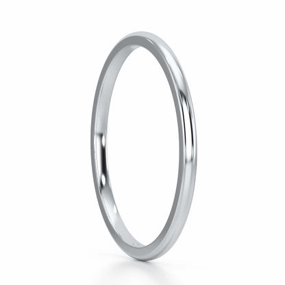 Eternal Glow Women Silver Ring - White Gold - Image 4