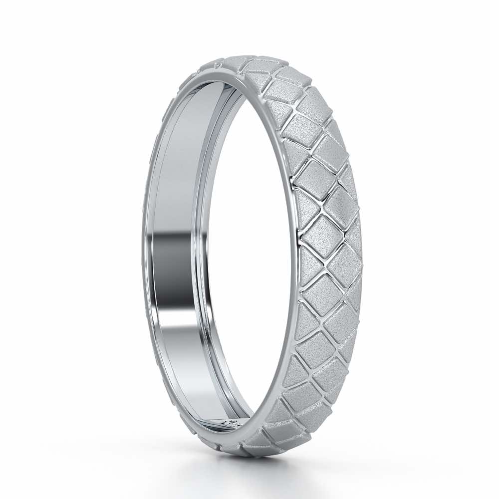Marie Silver Ring - White Gold - Image 4