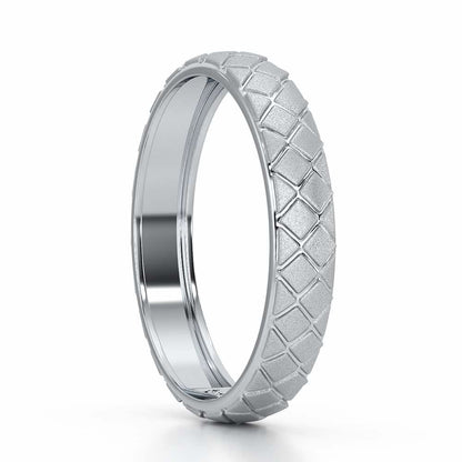 Marie Silver Ring - White Gold - Image 4