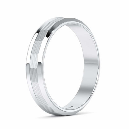 Elowen Silver Ring - White Gold - Image 4