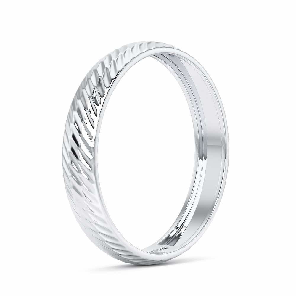 Lena Silver Ring - White Gold - Image 4