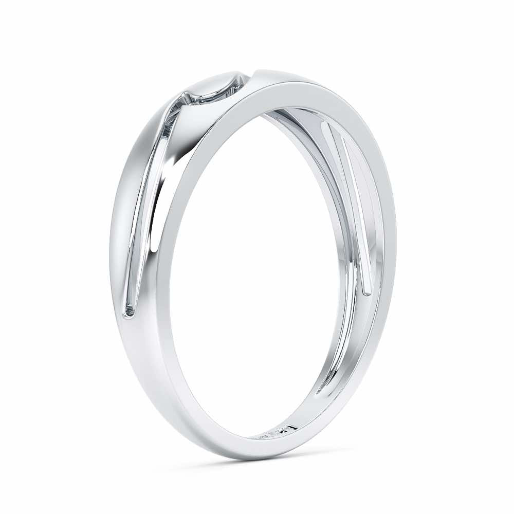 The Sage Silver Ring - White Gold - Image 4
