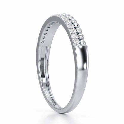 Perfect Bliss Silver Ring - White Gold - Image 4