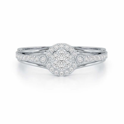 Impeccable Sheen Silver Ring - White Gold - Image 5