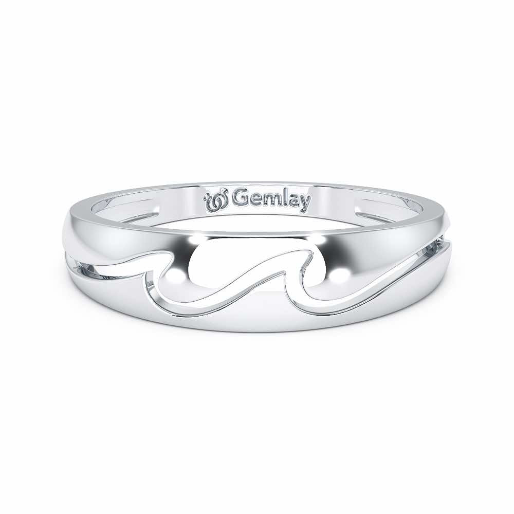The Sage Silver Ring - White Gold - Image 5