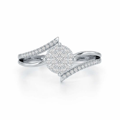 Shine Source Silver Ring - White Gold - Image 5