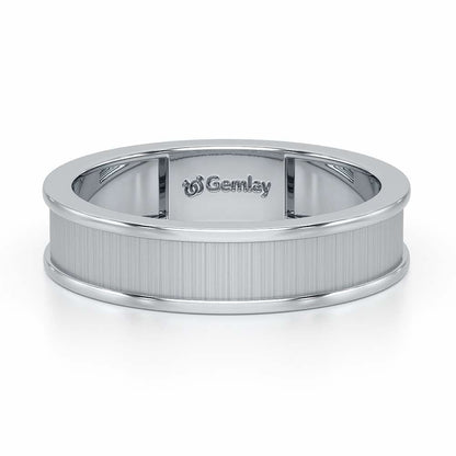 Camille Silver Ring - White Gold - Image 5