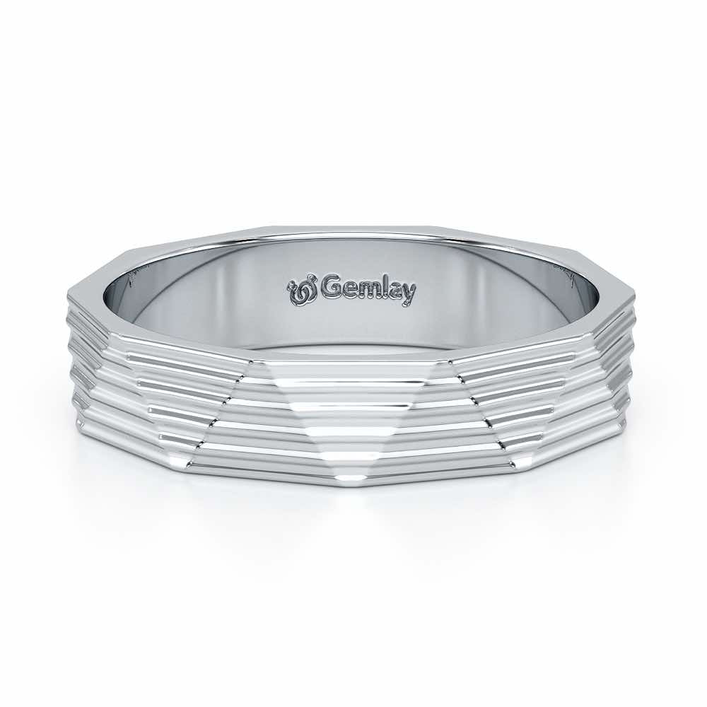 Sienna Silver Ring - White Gold - Image 5