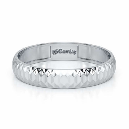 Ophelia Silver Ring - White Gold - Image 5