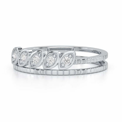 Lord Charm Silver Ring - White Gold - Image 5