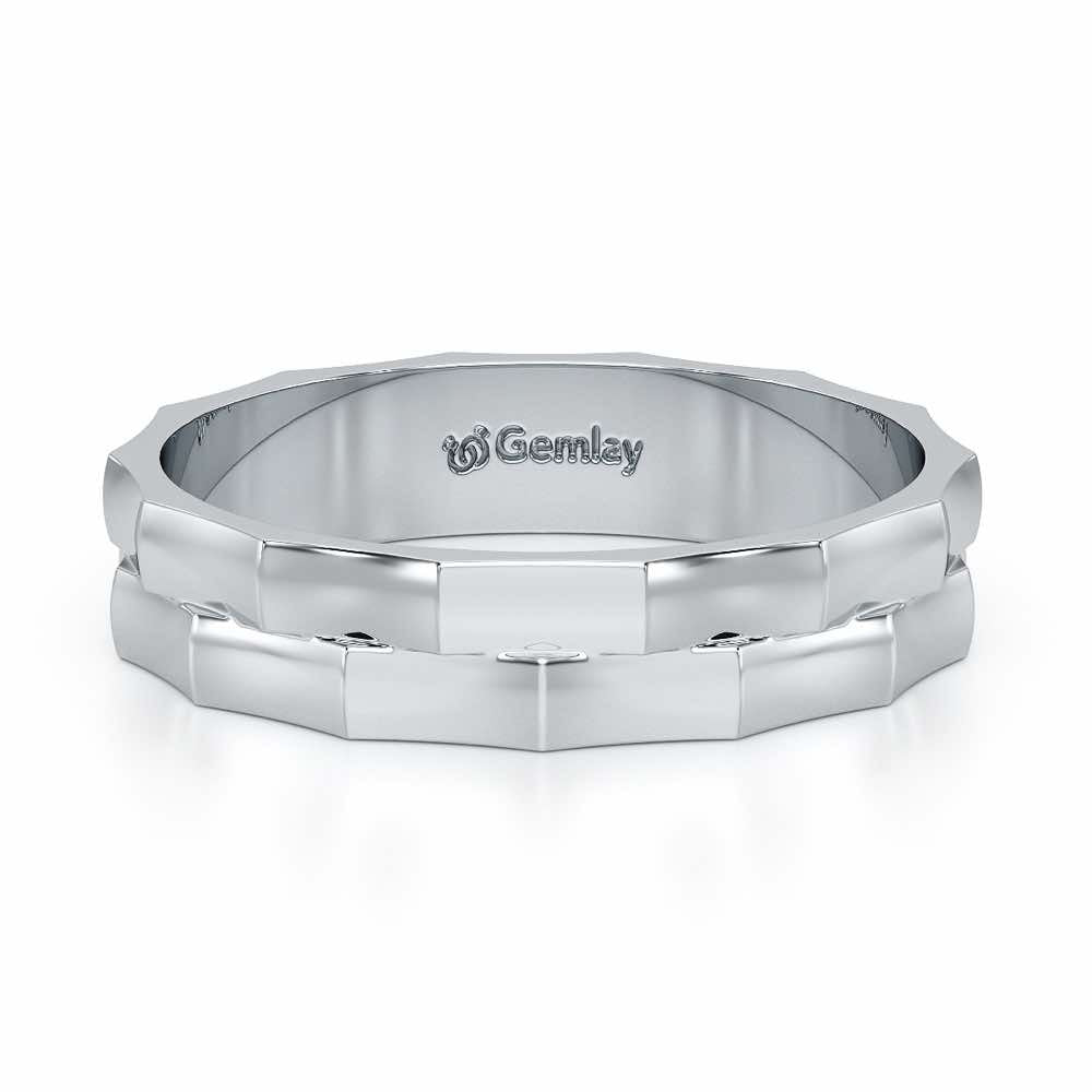 Odessa Silver Ring - White Gold - Image 5