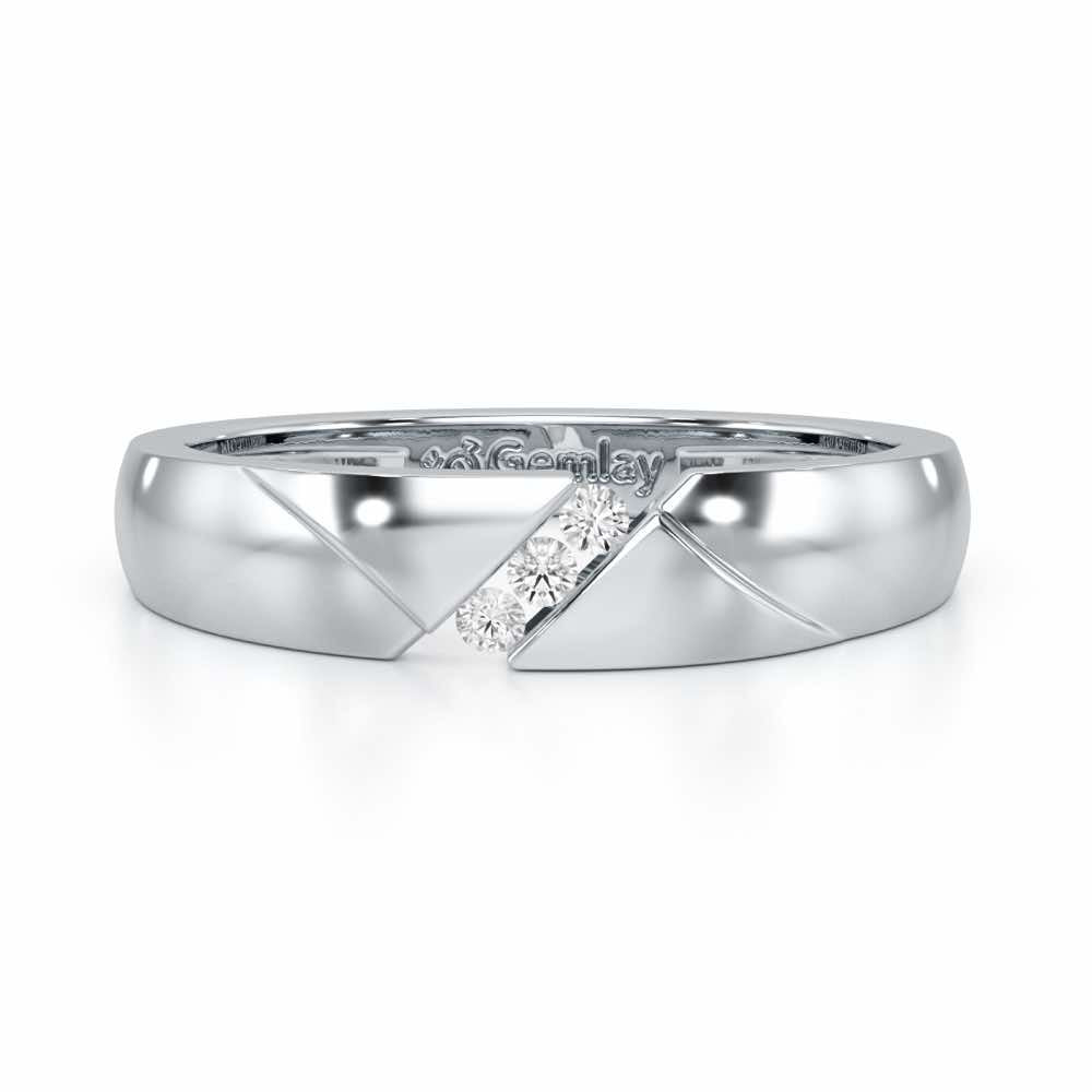 Merry Fair Silver Ring - White Gold - Image 5