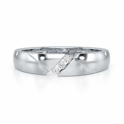 Merry Fair Silver Ring - White Gold - Image 5
