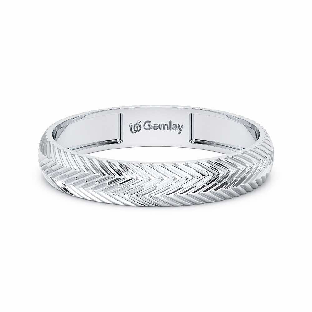 Azalea Silver Ring - White Gold - Image 5