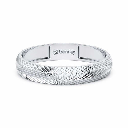 Azalea Silver Ring - White Gold - Image 5