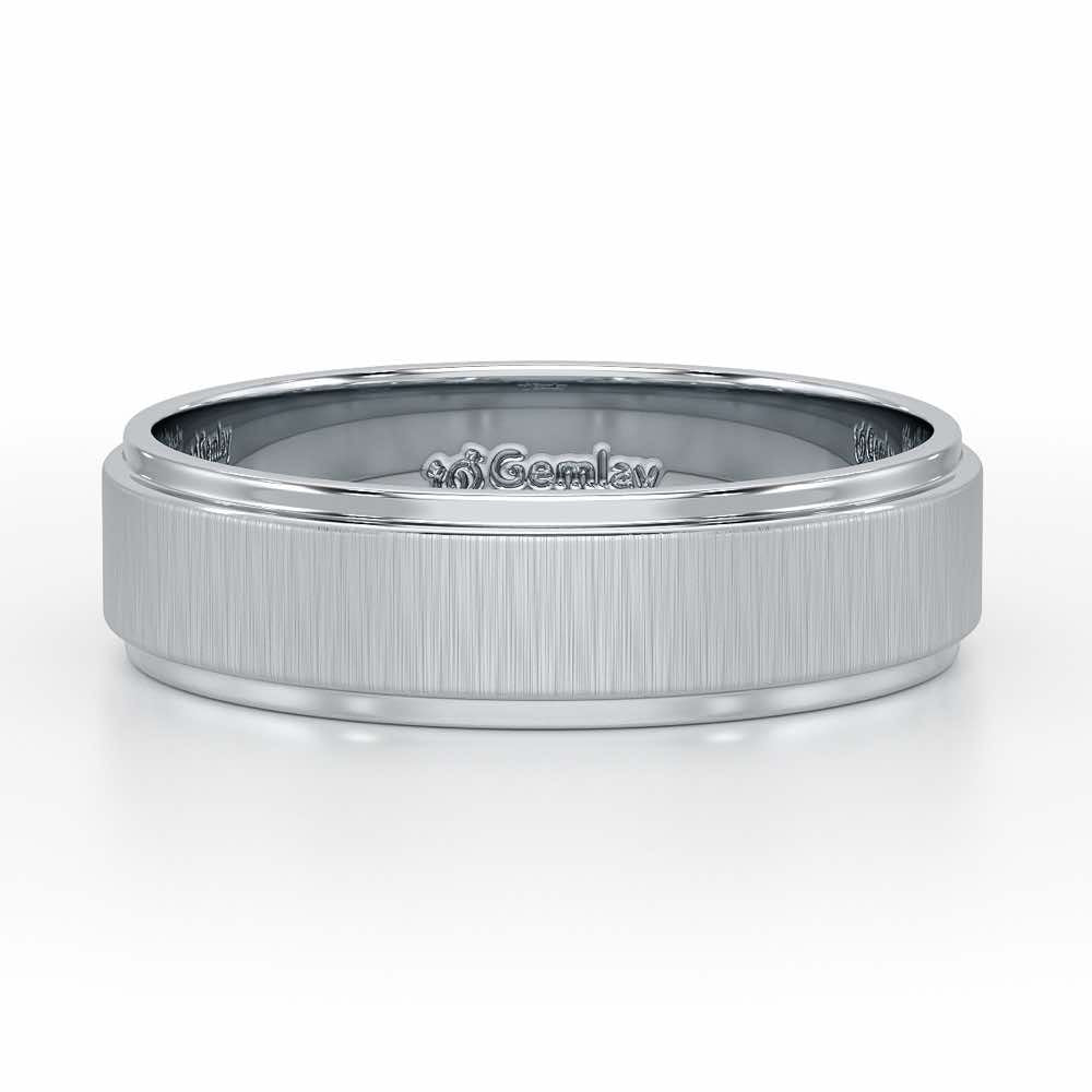 Ryker Glow Ring For Men - White Gold - Image 5