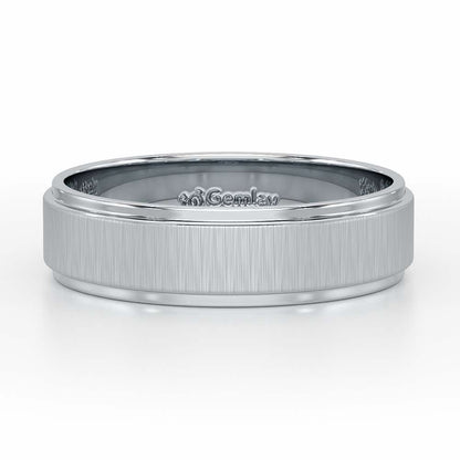 Ryker Glow Ring For Men - White Gold - Image 5