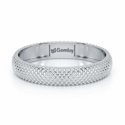Melis Silver Ring - White Gold - Image 5