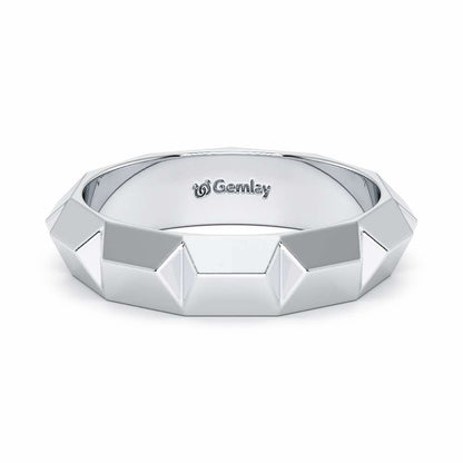 Marigold Silver Ring - White Gold - Image 5
