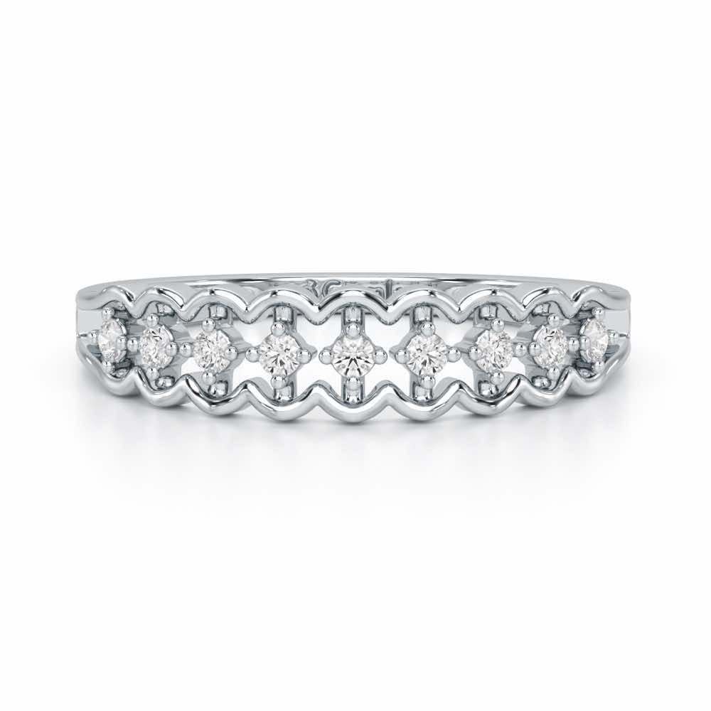Unbounded Silver Ring - White Gold - Image 5