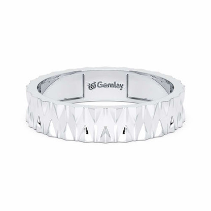 Noelle Silver Ring - White Gold - Image 5