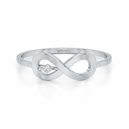 Tentacle Silver Ring - White Gold - Image 5
