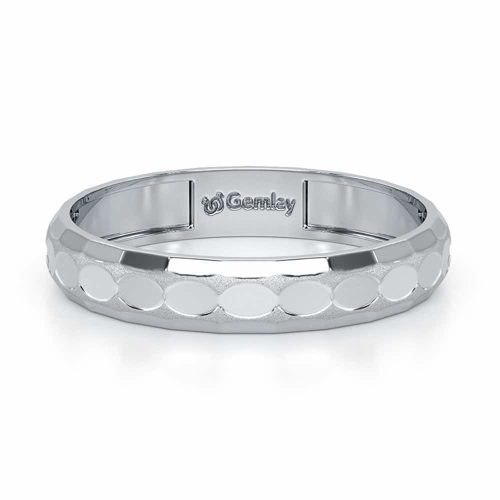 Talia Silver Ring - White Gold - Image 5