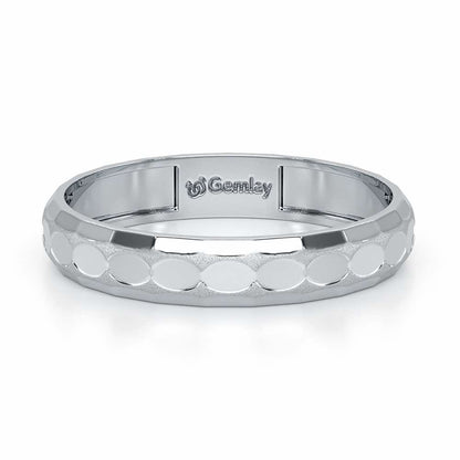 Talia Silver Ring - White Gold - Image 5
