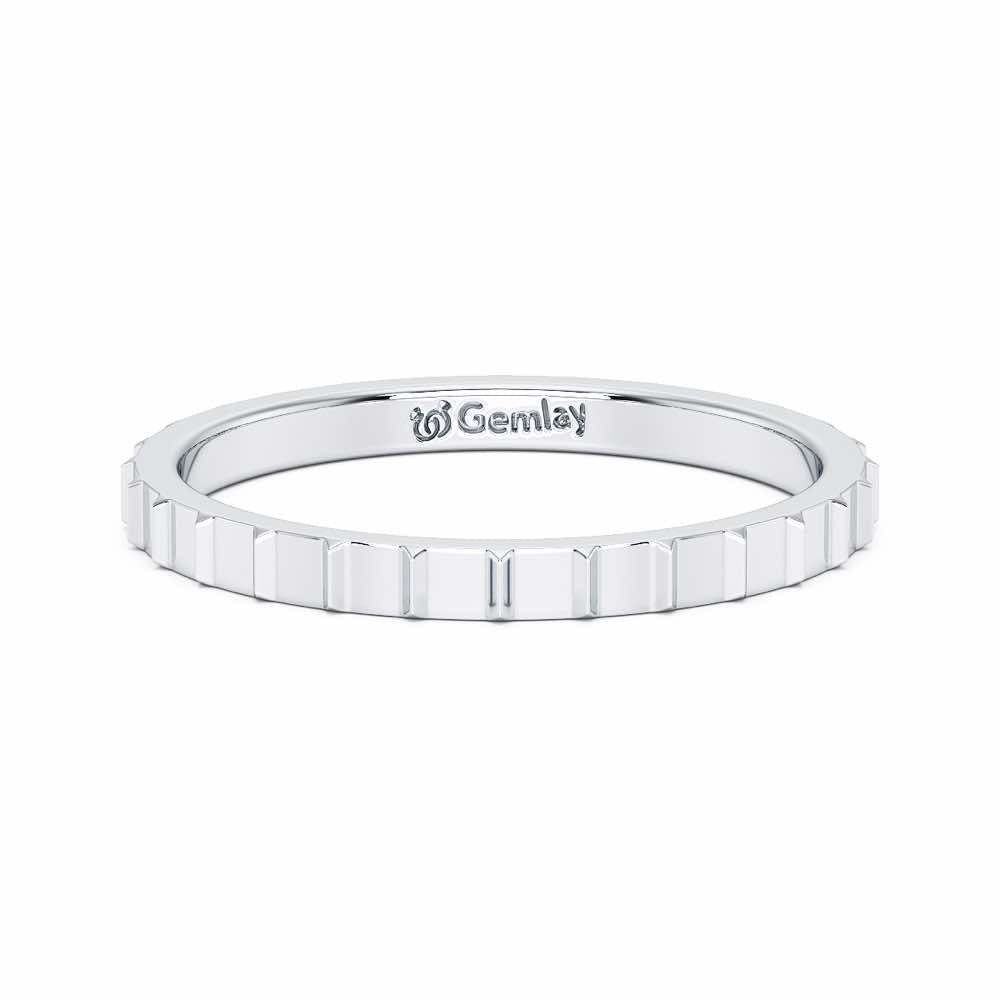 Alina Silver Ring - White Gold - Image 5
