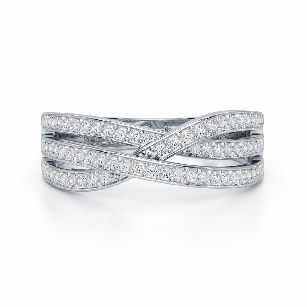 Supreme Helix Silver Ring - White Gold - Image 5