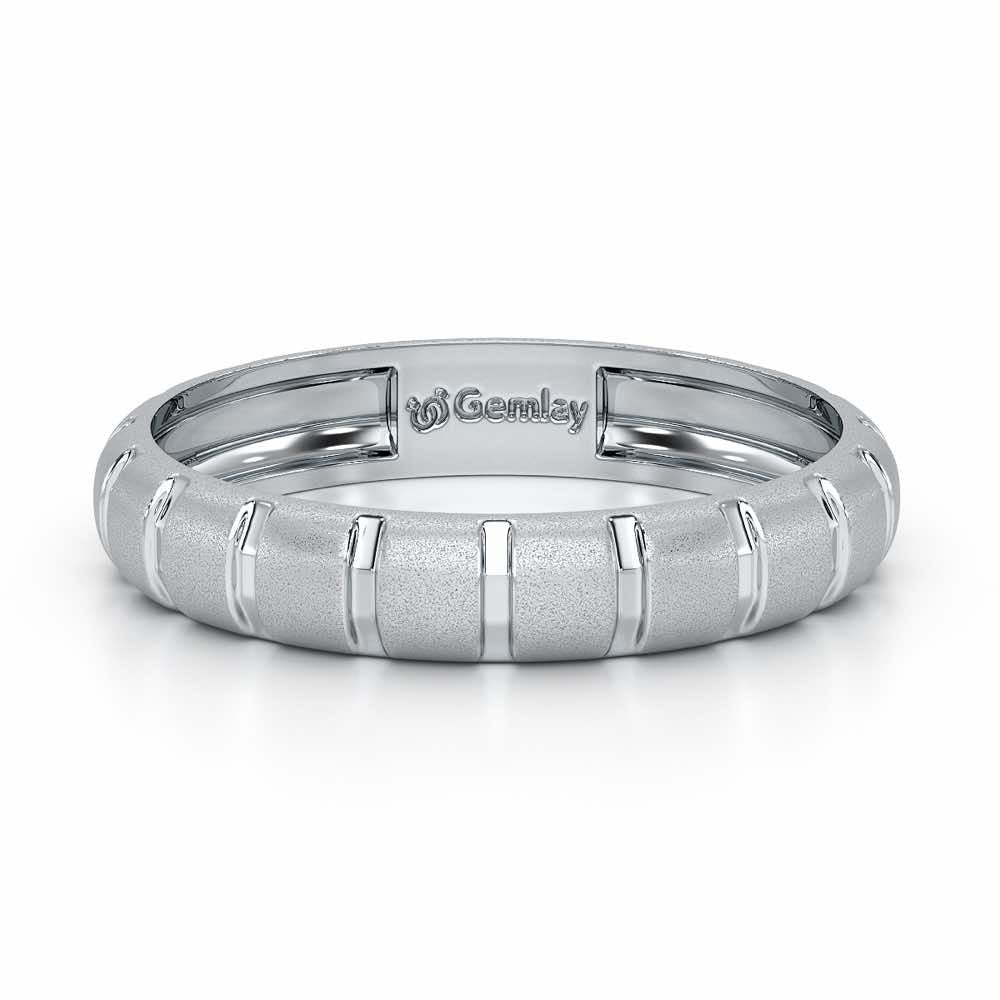 Adeline Silver Ring - White Gold - Image 5