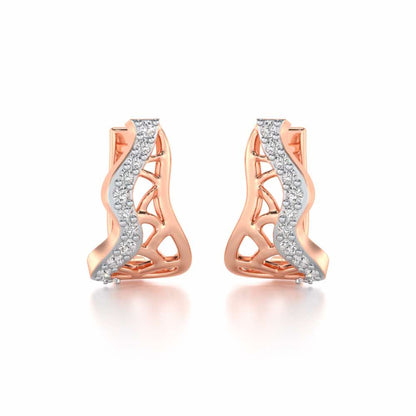 Wavish Silver Bali - Rose Gold - Image 1