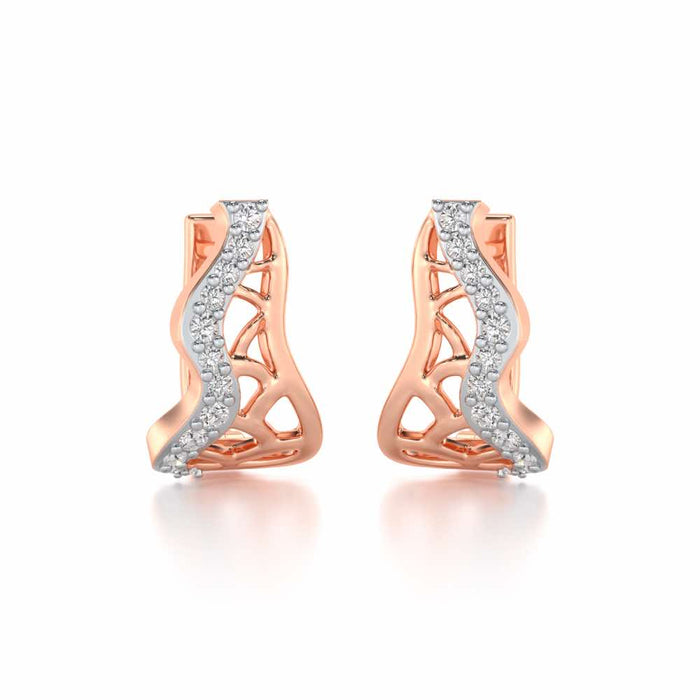 Wavish Silver Bali - Rose Gold - Image 1