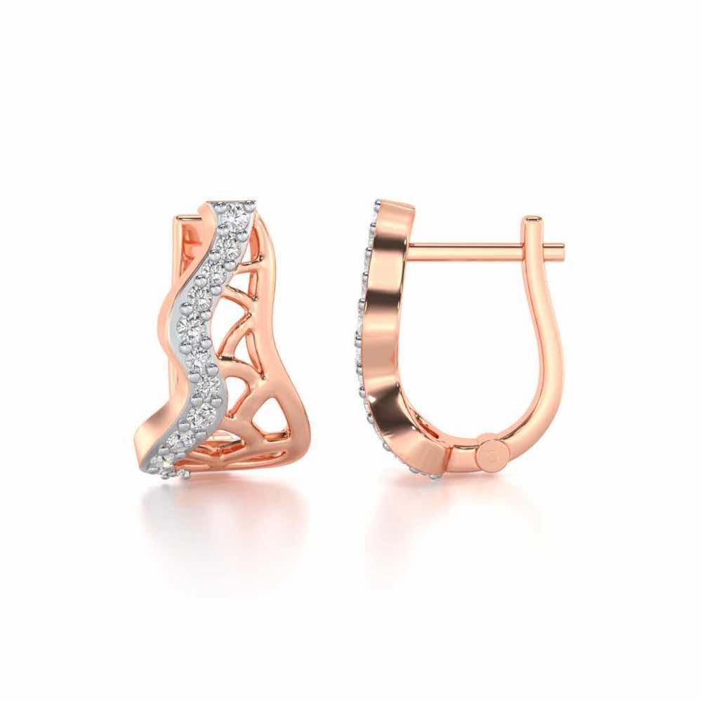 Wavish Silver Bali - Rose Gold - Image 4