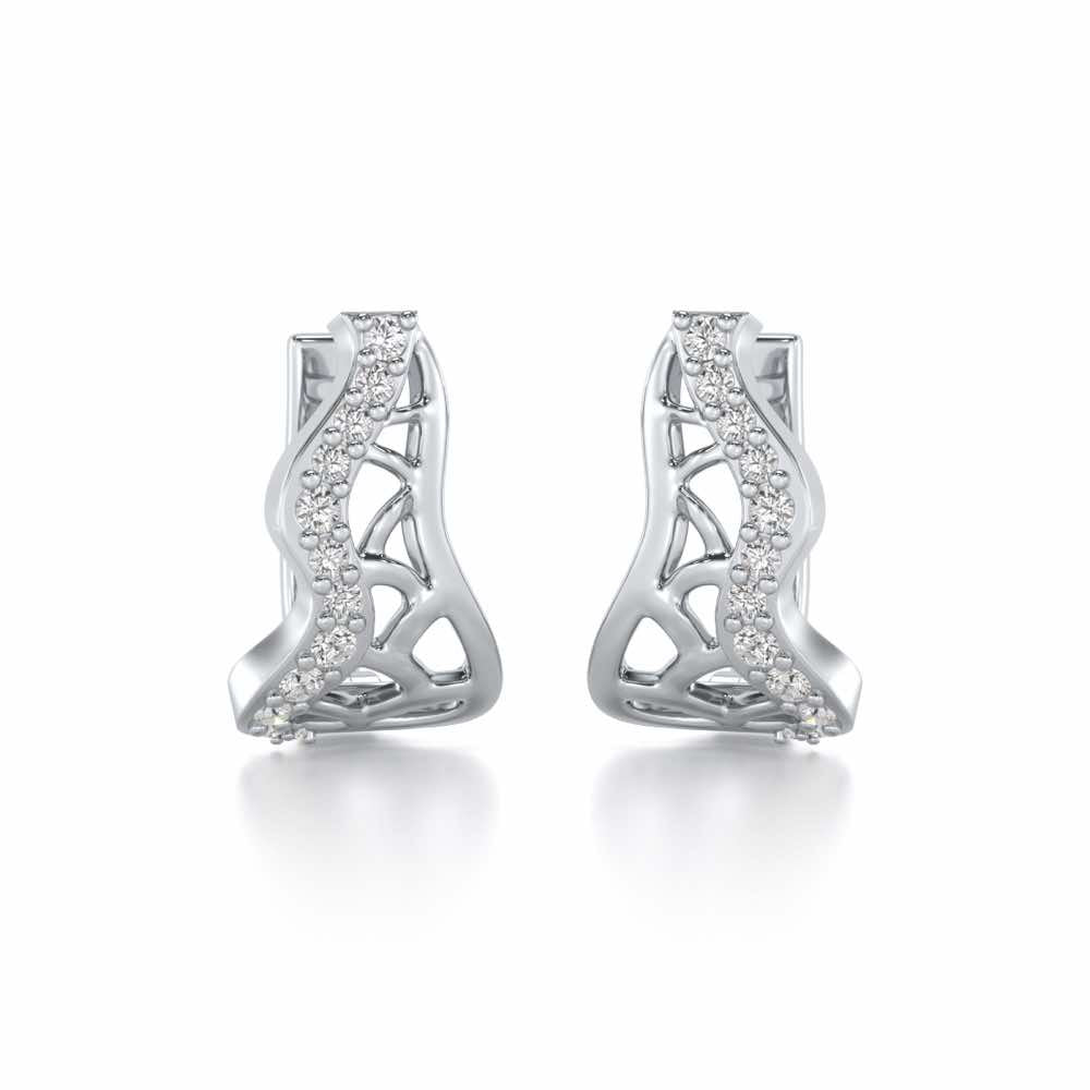 Wavish Silver Bali - White Gold - Image 1