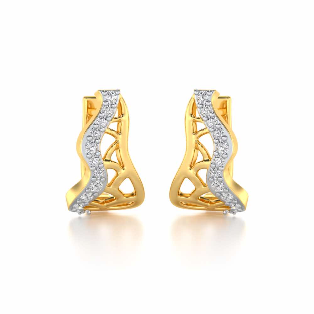 Wavish Silver Bali - Yellow Gold - Image 1